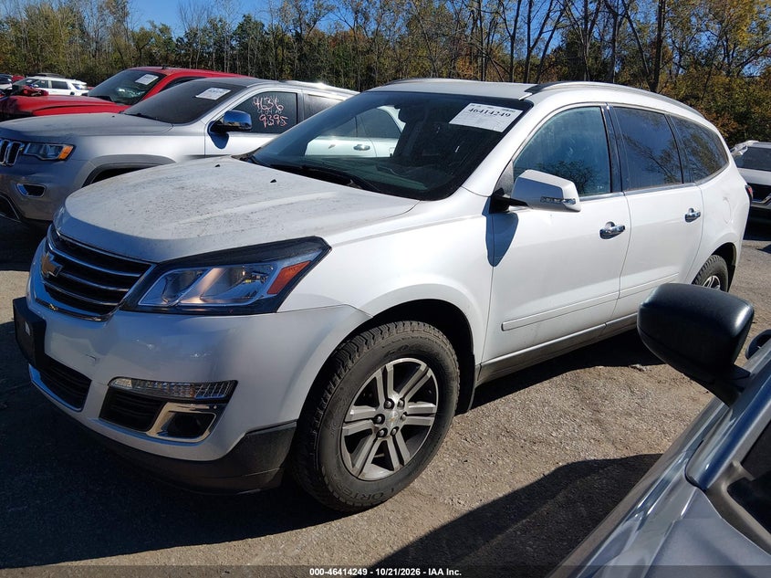Vin: 1gnkvhkd1hj353983, lot: 46914615, chevrolet traverse 2lt 20172