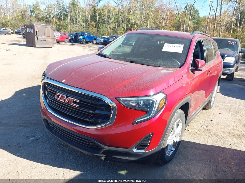 2020 GMC Terrain Awd Sle, Right Front, IAAI, VIN 3GKALTEV0LL166824 — photo 2