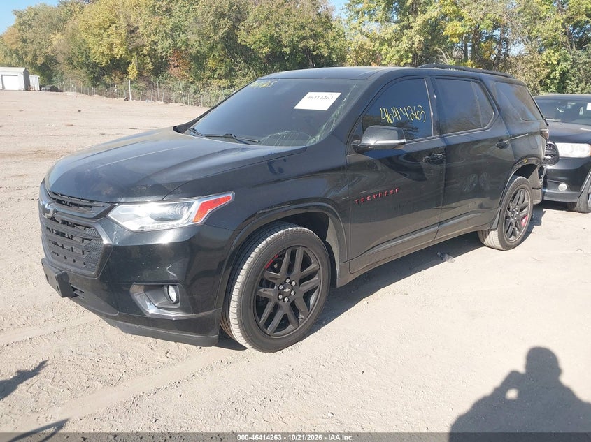 Vin: 1gnevjkw0jj107728, lot: 46914629, chevrolet traverse premier 20182