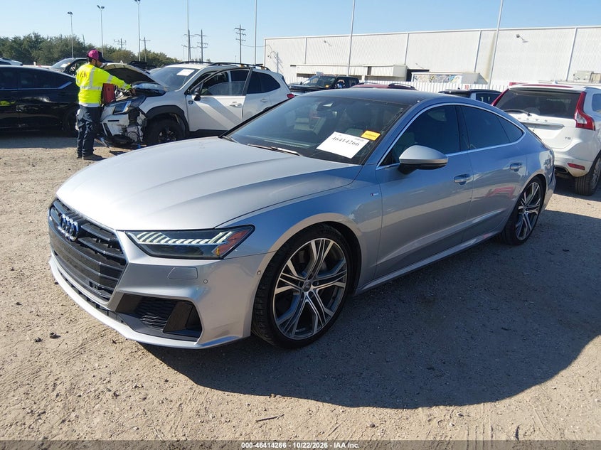 Vin: wauv2bf22kn050552, lot: 46914632, audi a7 55 premium 20192