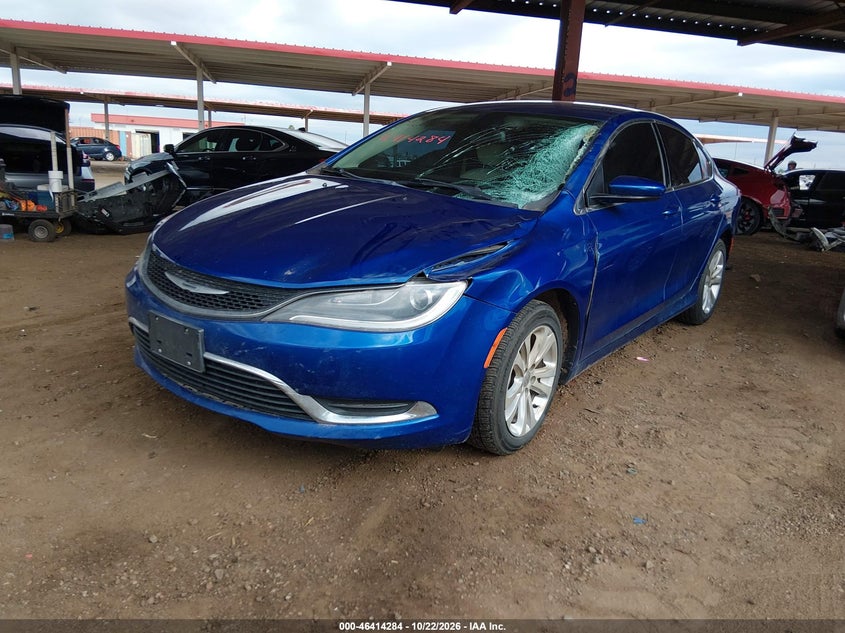 Vin: 1c3cccab6gn185677, lot: 46914650, chrysler 200 limited 20162