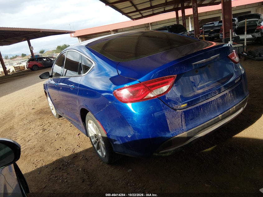 Vin: 1c3cccab6gn185677, lot: 46914650, chrysler 200 limited 20163