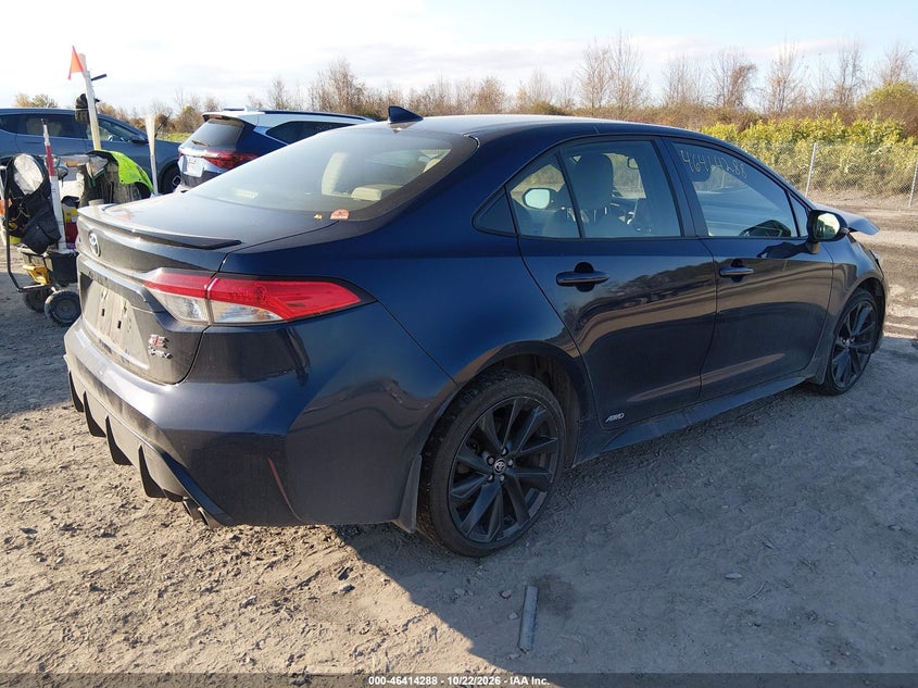 Vin: jtdbdmhe5s3018788, lot: 46914654, toyota corolla hybrid se 20254
