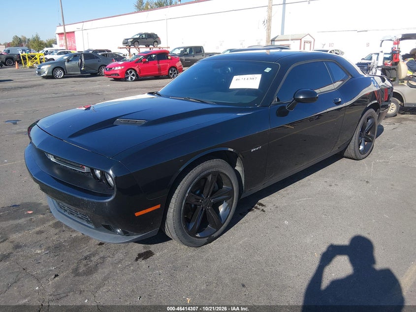 Vin: 2c3cdzbt3gh245981, lot: 46914673, dodge challenger r/t 20162