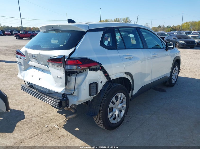 Vin: 7muaaabg7tv168436, lot: 46914676, toyota corolla cross l 20264