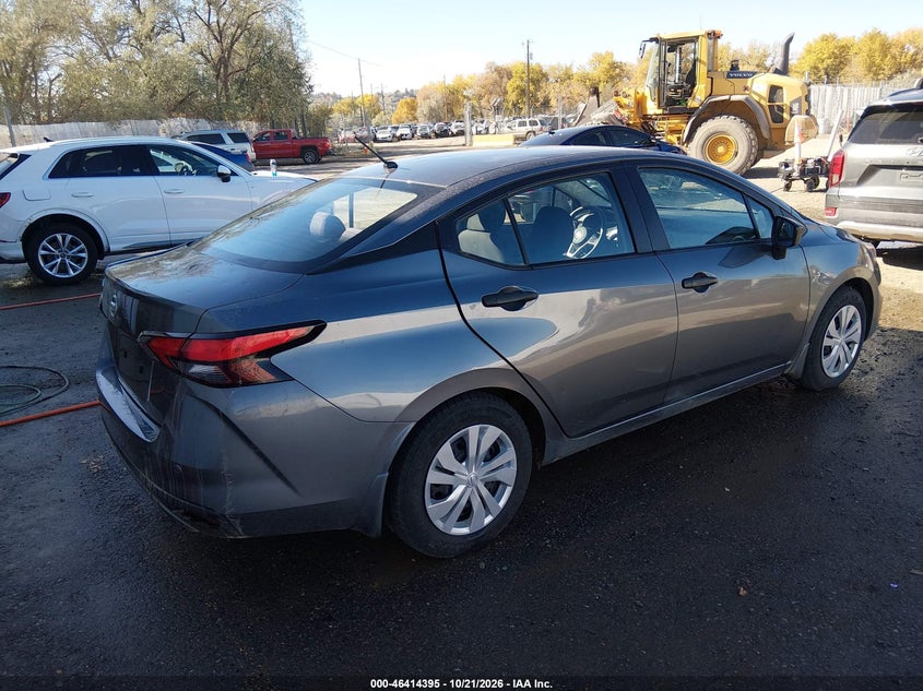 Vin: 3n1cn8dv6nl848996, lot: 46914761, nissan versa 1.6 s xtronic cvt 20224