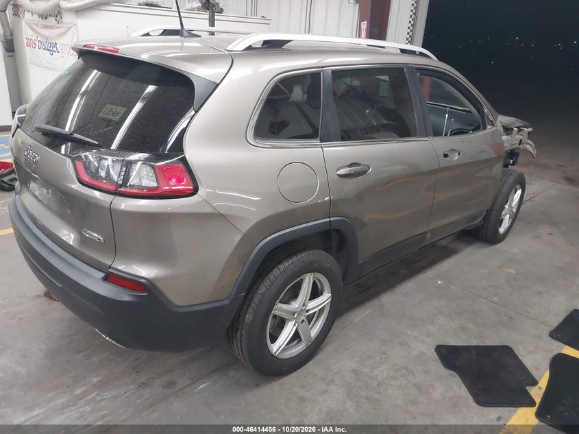 Vin: 1c4pjllx4kd405344, lot: 46914822, jeep cherokee latitude plus fwd 20194