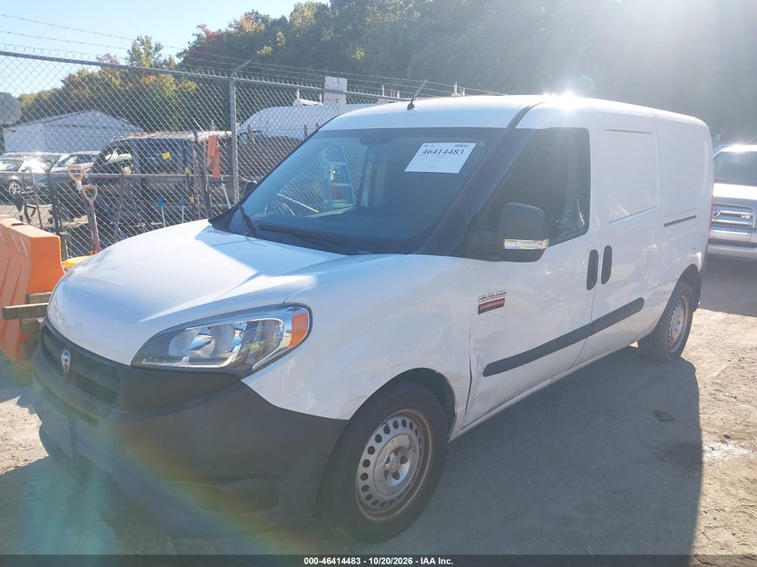 Vin: zfberfab1j6k79409, lot: 46914849, ram promaster city tradesman 20182