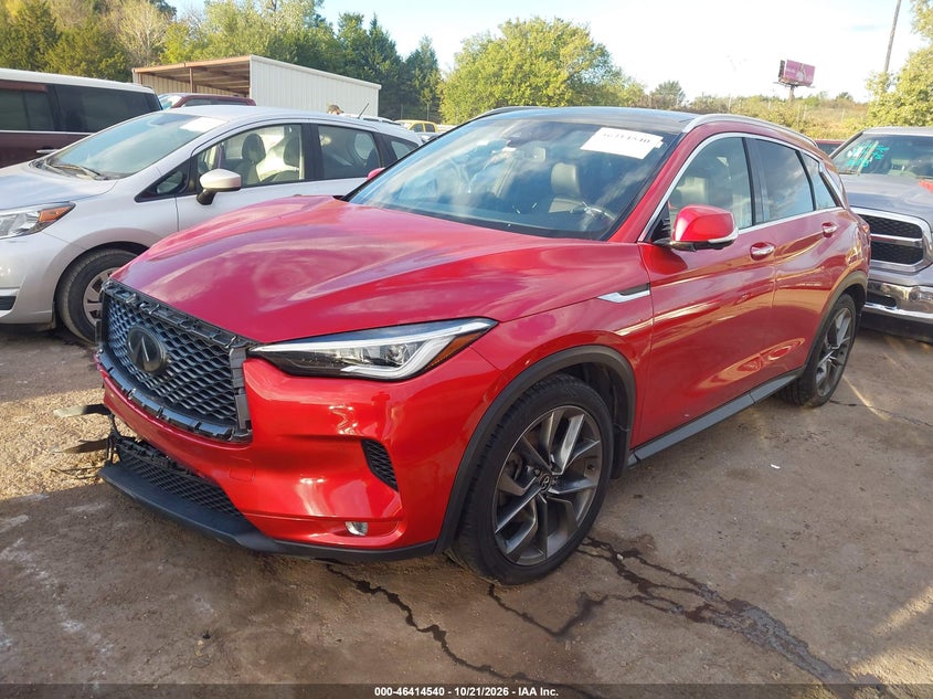 Vin: 3pcaj5m15kf127476, lot: 46914906, infiniti qx50 essential 20192
