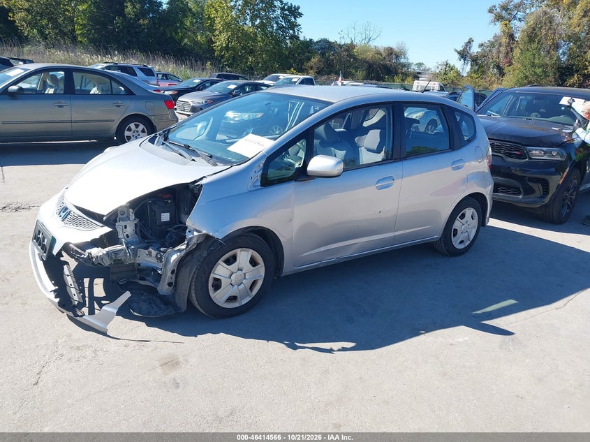 2013 Honda Fit, Unknown, IAAI, VIN JHMGE8H39DC063324 — photo 2