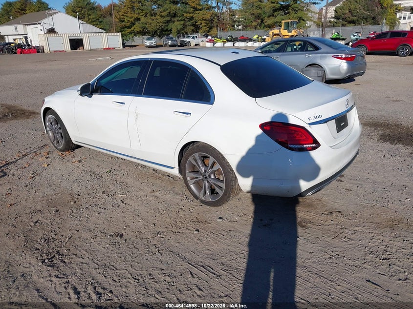 Vin: 55swf8db6ku294994, lot: 46914964, mercedes-benz c 300 20193