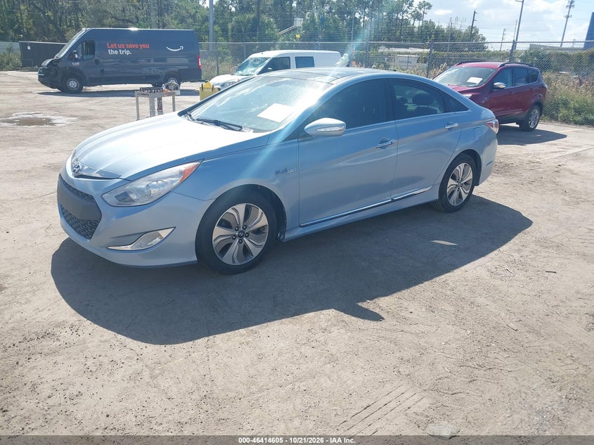 2015 Hyundai Sonata Hybrid Limited, Normal Wear & Tear, IAAI, VIN KMHEC4A48FA132993 — photo 2