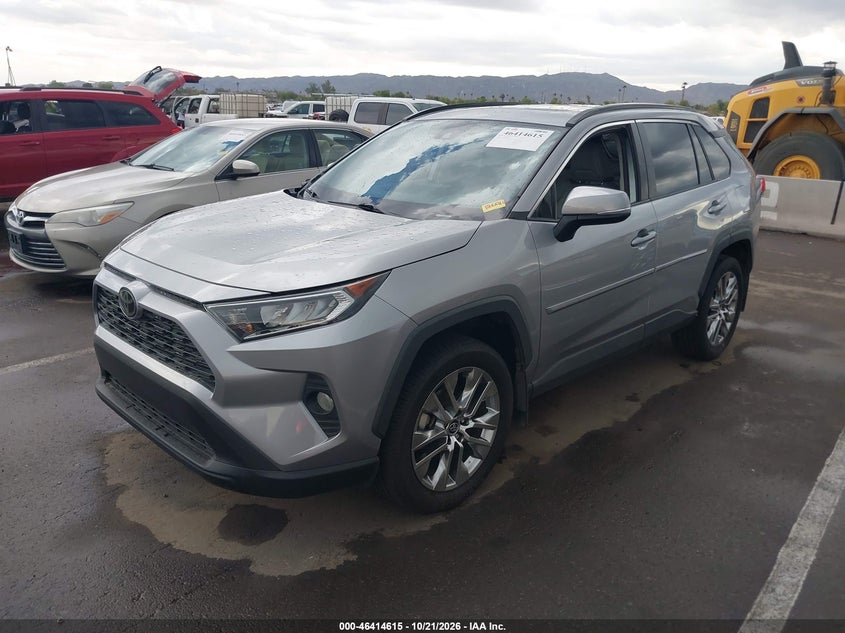 2021 Toyota Rav4 Xle Premium, Ходовая, IAAI, VIN 2T3C1RFV9MC091662 — фото 2