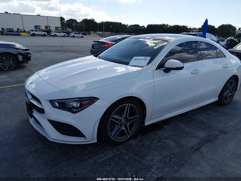 Vin: w1k5j4hb6pn324105, lot: 46915086, mercedes-benz cla 250 coupe 4matic 20232