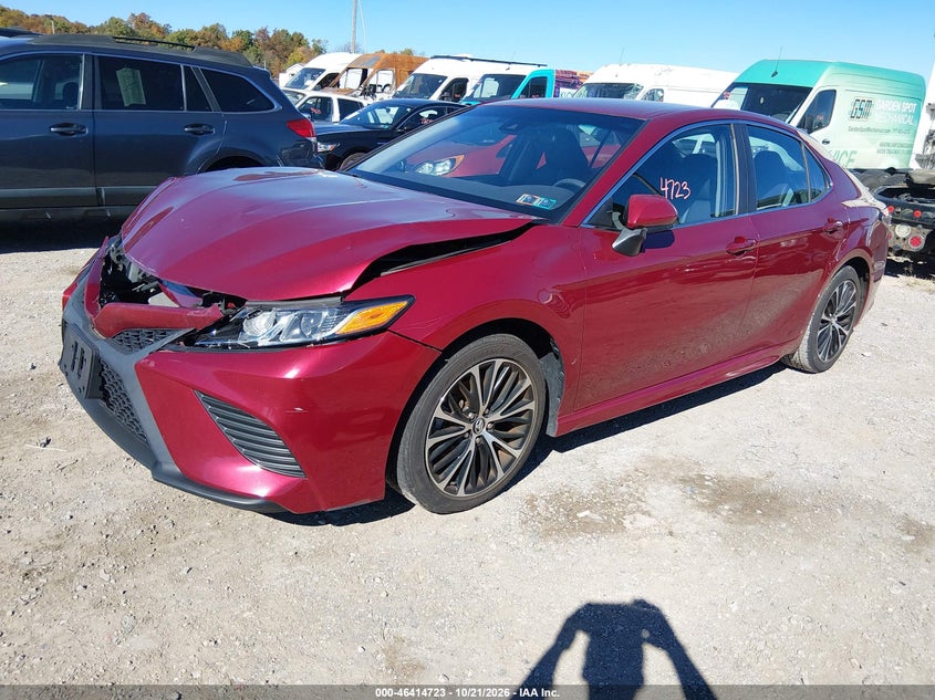 2018 Toyota Camry Se, Front End, IAAI, VIN 4T1B11HK6JU667405 — photo 2
