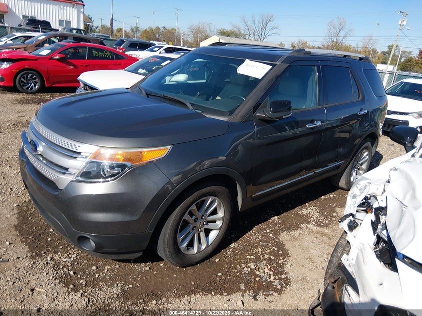 Vin: 1fm5k7d88fgb48191, lot: 46915096, ford explorer xlt 20152