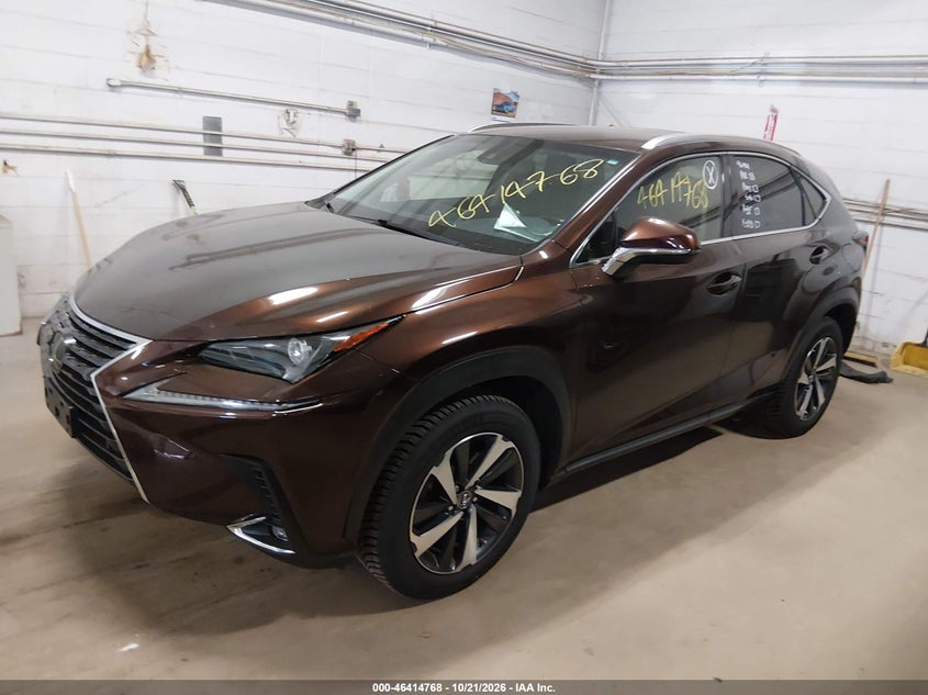 Vin: jtjbarbz4k2207839, lot: 46915134, lexus nx 300 20192