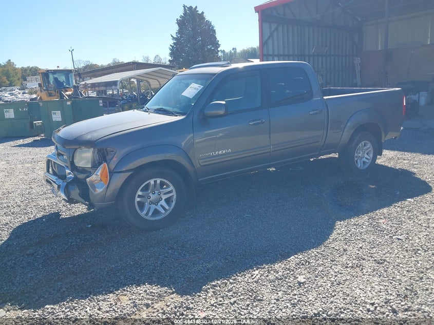 2005 Toyota Tundra Double Cab Limited, Удар спереду, IAAI, VIN 5TBDT48195S481148 — фото 2