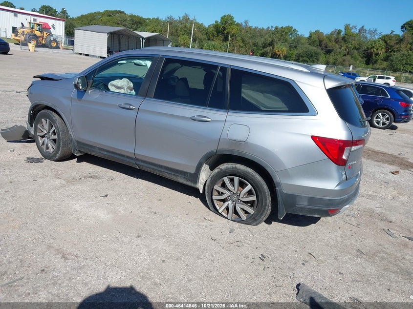 Vin: 5fnyf5h55kb024071, lot: 46915212, honda pilot ex-l 20193