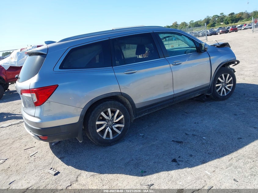 Vin: 5fnyf5h55kb024071, lot: 46915212, honda pilot ex-l 20194
