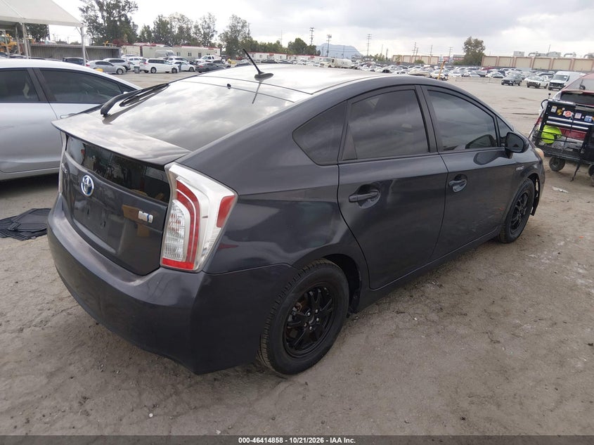 TOYOTA PRIUS 2012 VIN JTDKN3DU3C5426491