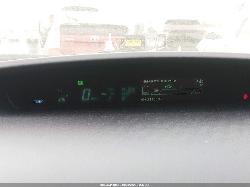 TOYOTA PRIUS 2012 VIN JTDKN3DU3C5426491