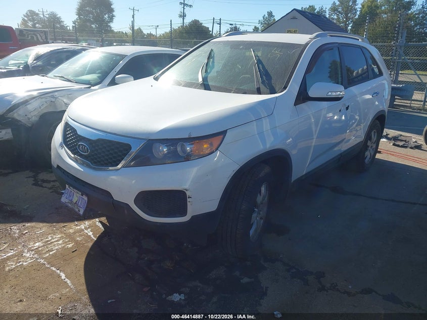 Vin: 5xykt4a23dg322896, lot: 46915253, kia sorento lx v6 20132