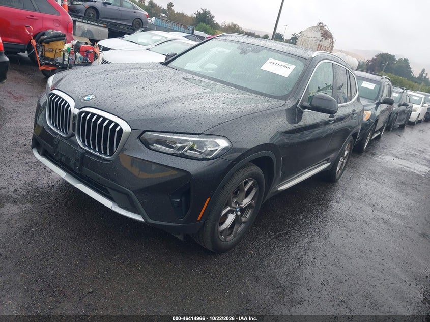 Vin: 5ux53dp09r9u49663, lot: 46915332, bmw x3 xdrive30i 20242
