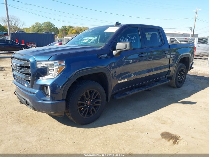 Vin: 3gtu9ced8ng188516, lot: 46915475, gmc sierra 1500 limited 4wd  short box elevation 20222