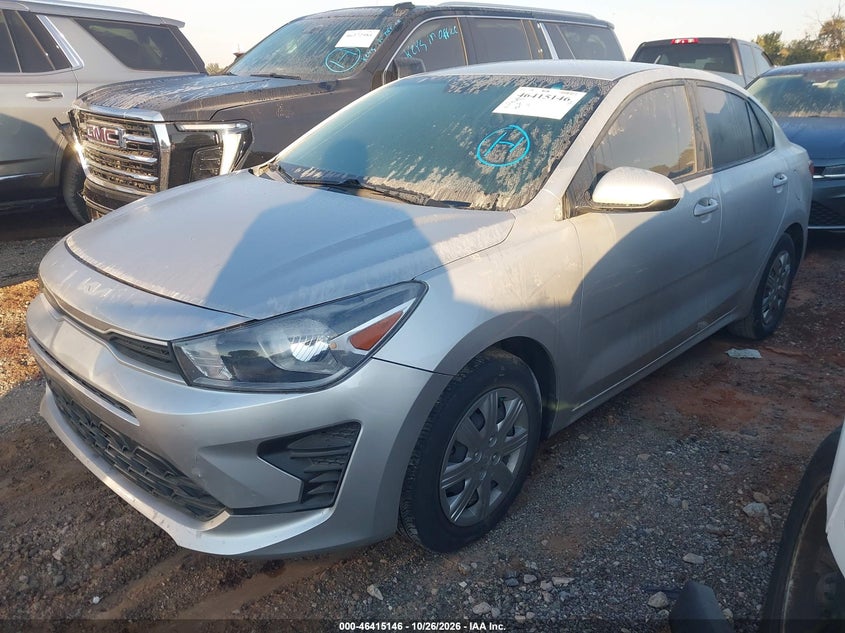 Vin: 3kpa24ad1ne498098, lot: 46915512, kia rio s 20222