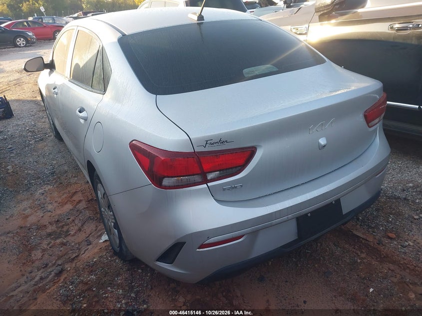 Vin: 3kpa24ad1ne498098, lot: 46915512, kia rio s 20223