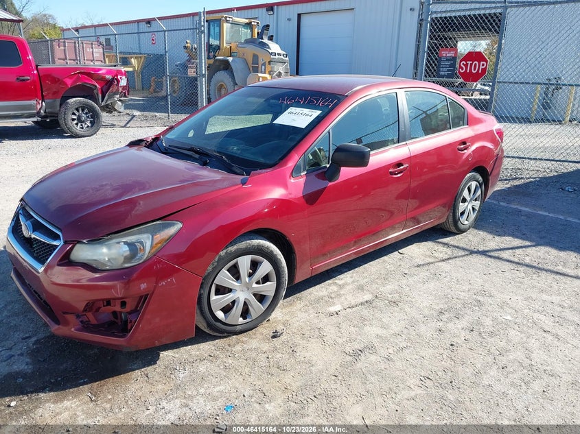 Vin: jf1gjaa67fh005779, lot: 46915530, subaru impreza 2.0i 20152