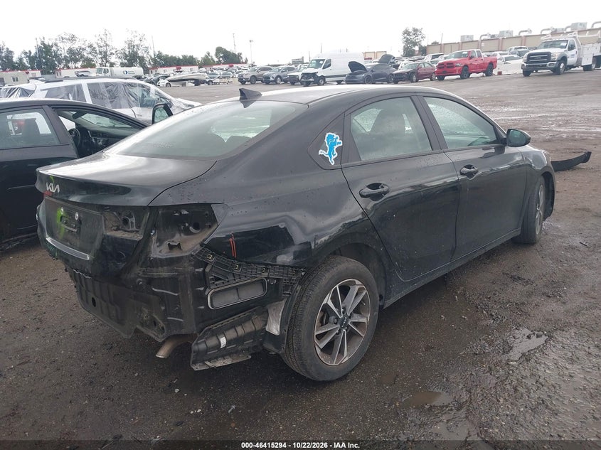 Vin: 3kpf24ad6pe669730, lot: 46915660, kia forte lxs 20234