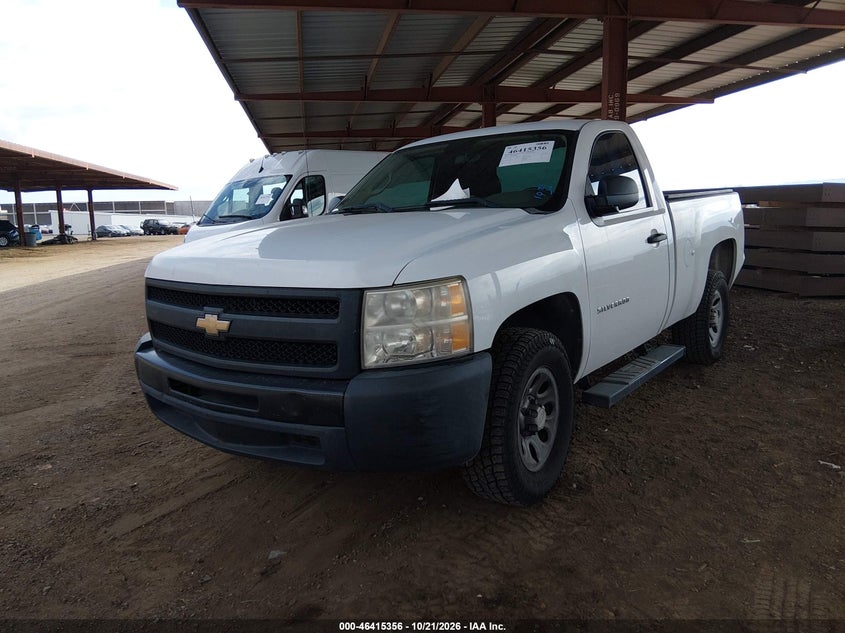Vin: 1gcpcpex3az278120, lot: 46915723, chevrolet silverado 1500 work truck 20102