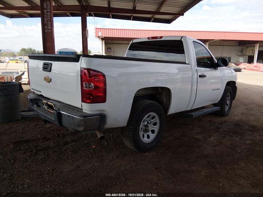 Vin: 1gcpcpex3az278120, lot: 46915723, chevrolet silverado 1500 work truck 20104