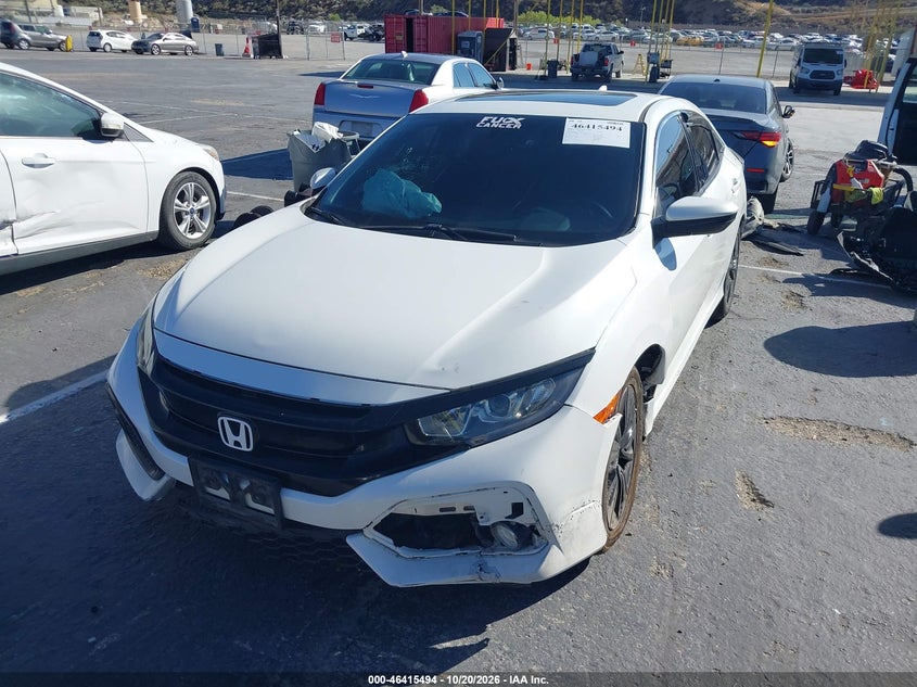 Vin: shhfk7h57hu400825, lot: 46915860, honda civic ex 20172