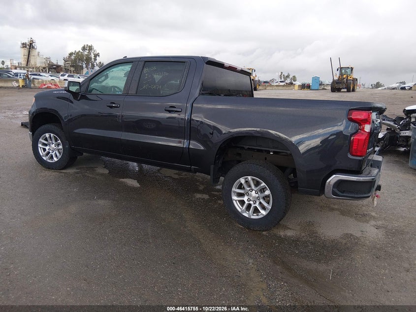 Vin: 2gcpaced1p1145474, lot: 46916121, chevrolet silverado 1500 2wd  short bed lt 20233