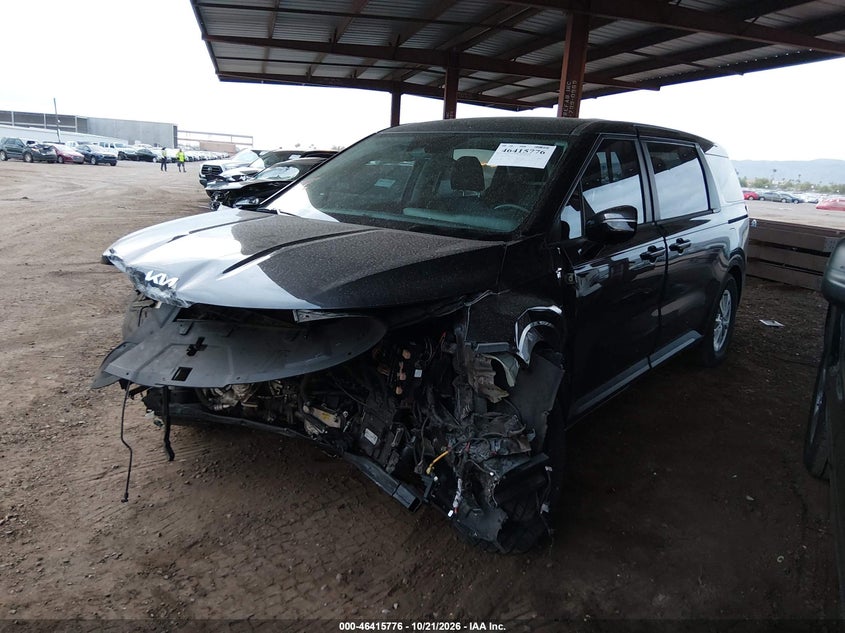 Vin: kndnb4h35p6240822, lot: 46916142, kia carnival mpv lx seat package 20232