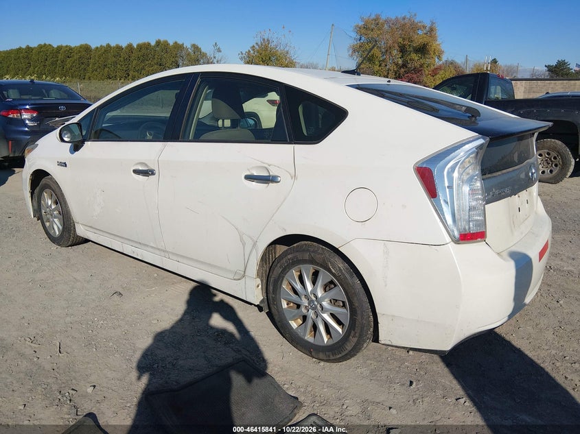Vin: jtdkn3dp0e3056268, lot: 46916207, toyota prius plug-in 20143