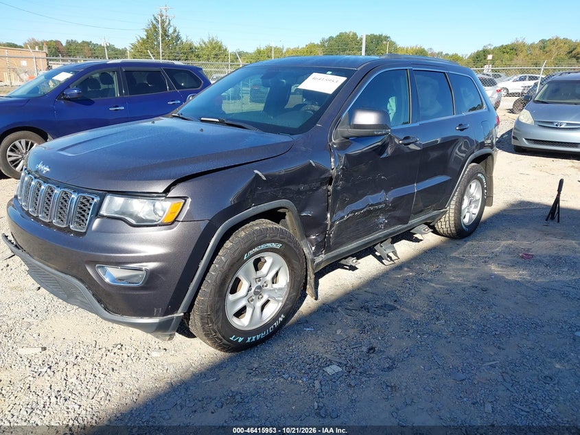 Vin: 1c4rjfag1hc662540, lot: 46916319, jeep grand cherokee laredo 4x4 20172