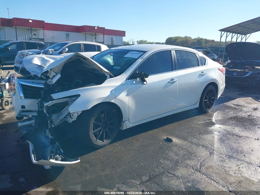 Vin: 1n4al3apxdc168618, lot: 46916465, nissan altima 2.5 s 20132