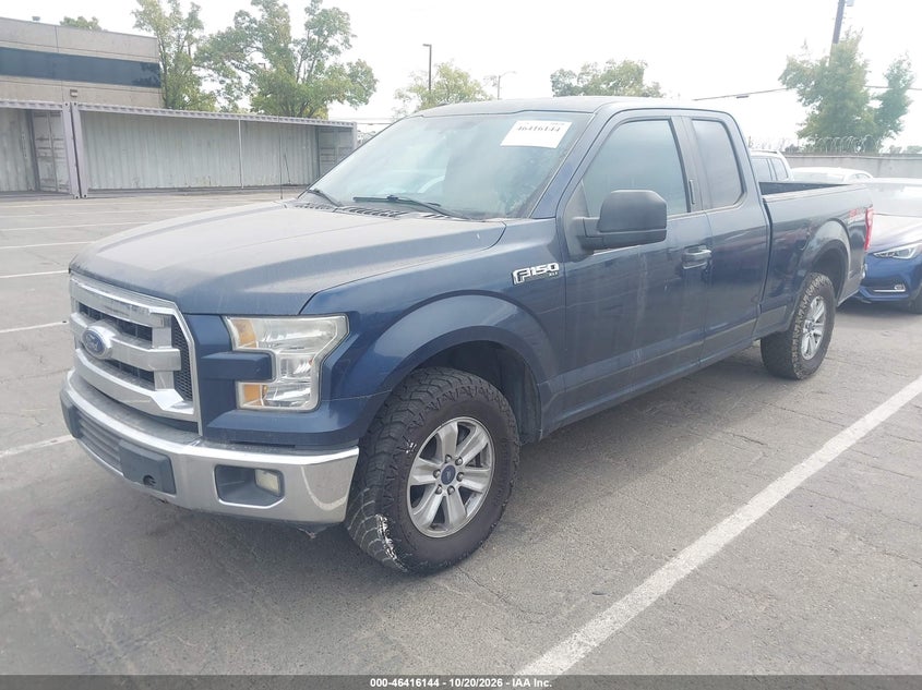 Vin: 1ftex1c8xhkc87744, lot: 46916510, ford f-150 xlt 20172