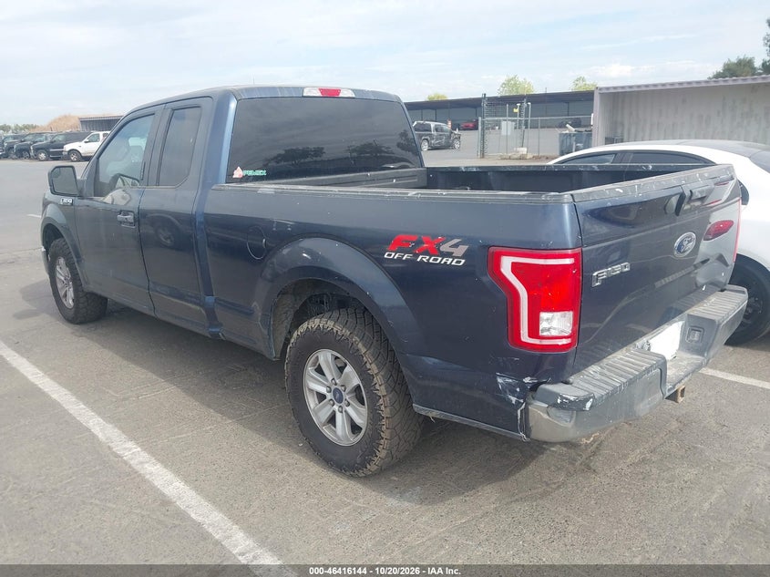 Vin: 1ftex1c8xhkc87744, lot: 46916510, ford f-150 xlt 20173