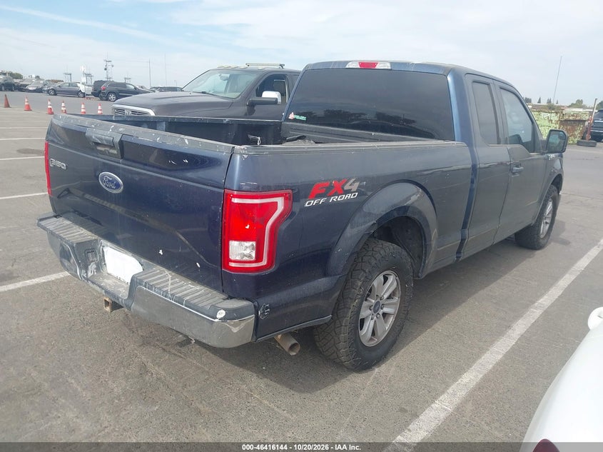 Vin: 1ftex1c8xhkc87744, lot: 46916510, ford f-150 xlt 20174