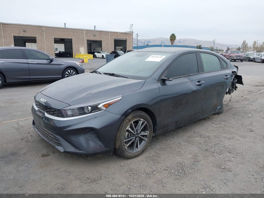 Vin: 3kpf24ad2pe607872, lot: 46916517, kia forte lxs 20232