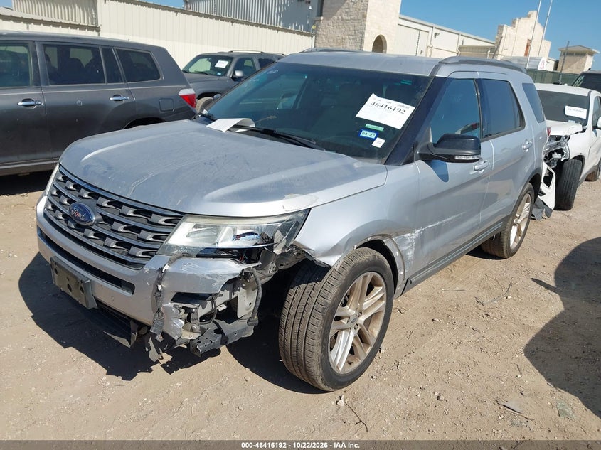 Vin: 1fm5k7d86ggd27153, lot: 46916558, ford explorer xlt 20162