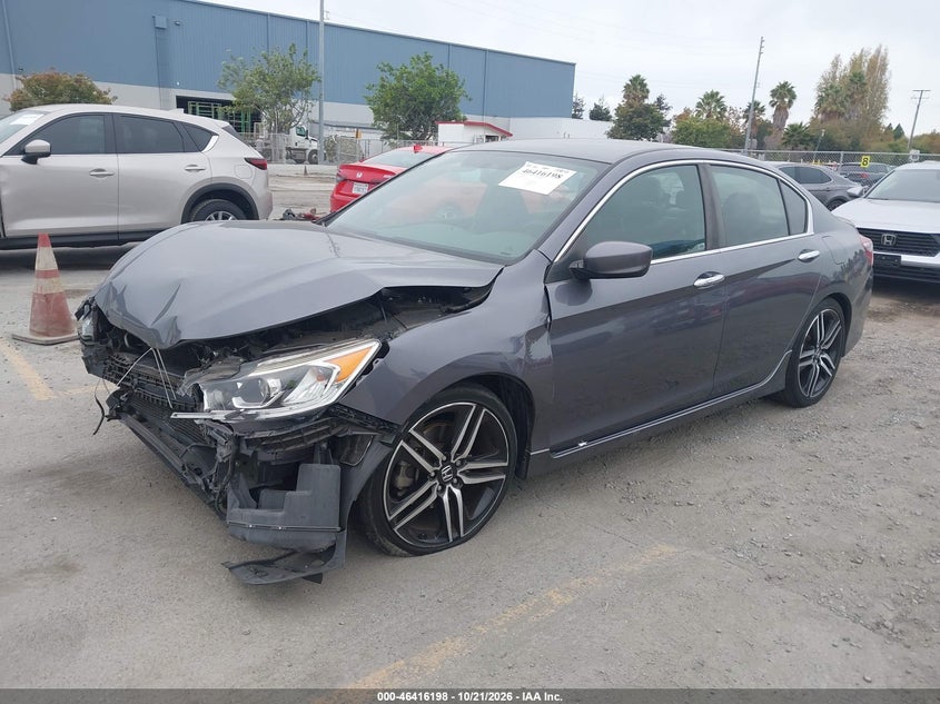 Vin: 1hgcr2f53ha238157, lot: 46916564, honda accord sport 20172