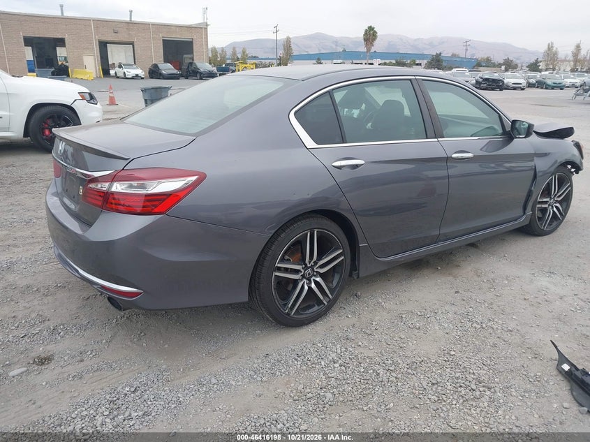 Vin: 1hgcr2f53ha238157, lot: 46916564, honda accord sport 20174