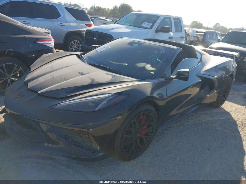 Vin: 1g1yc2d44r5112022, lot: 46916609, chevrolet corvette stingray rwd  3lt 20242