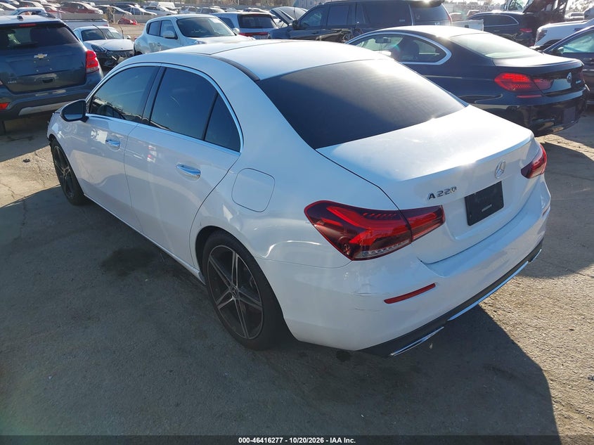 Vin: w1k3g4eb3mj290833, lot: 46916643, mercedes-benz a 220 20213
